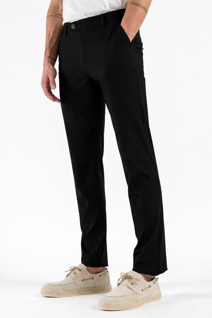Calça de Tecido Tecnico Preta Gianni Lupo