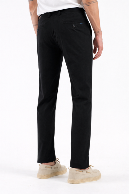 Calça de Tecido Tecnico Preta Gianni Lupo