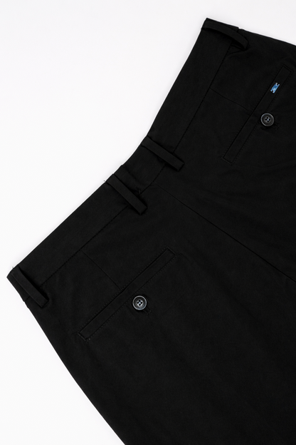 Calça de Tecido Tecnico Preta Gianni Lupo