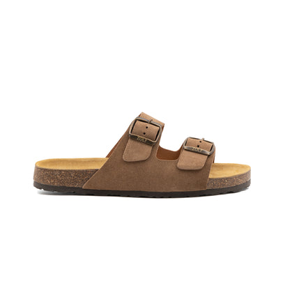 Chinelos Zolf Dupla Fivela Camel SS26 Zolf
