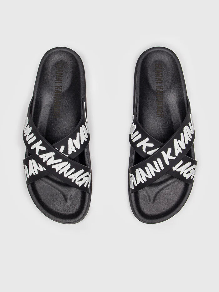Chinelo Preto Gianni Kavanagh SS26