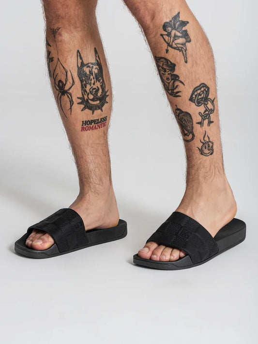 Chinelo Preto Texturado Gianni Kavanagh