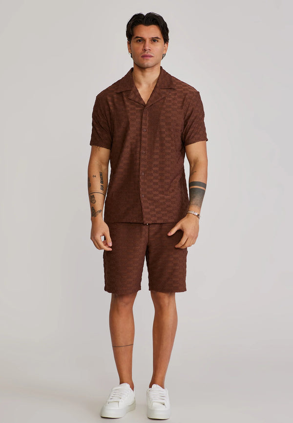 Conjunto Castanho SikSilk SS26