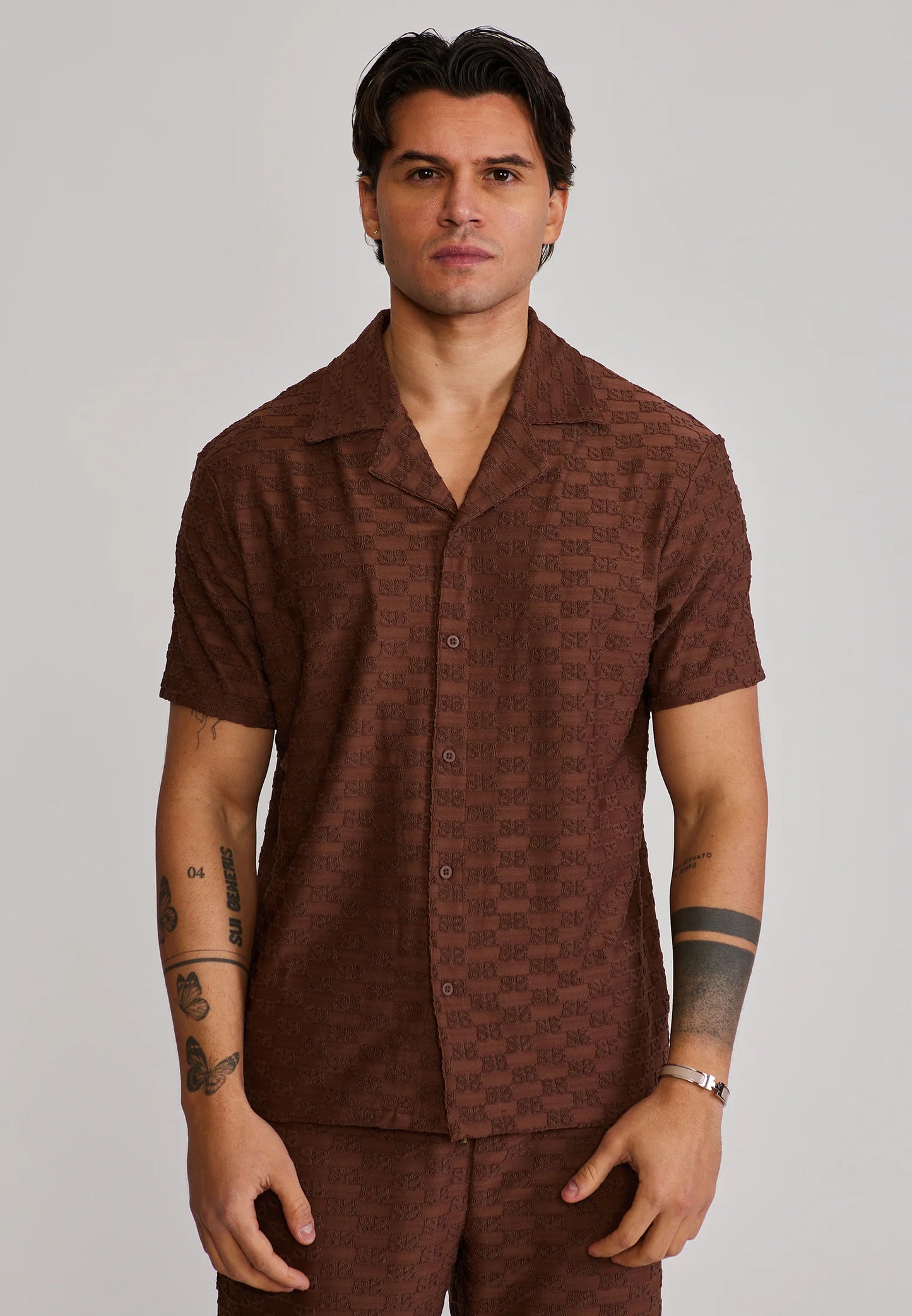 Conjunto Castanho SikSilk SS26