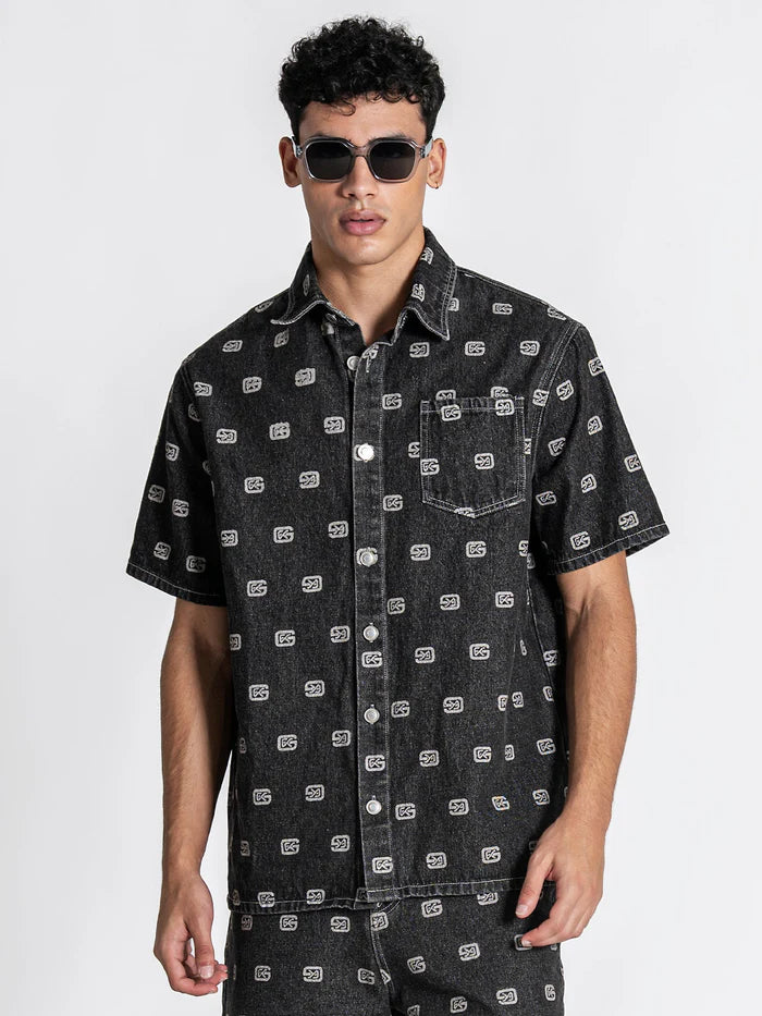 Conjunto Cinzento de Ganga Gianni Kavanagh SS26
