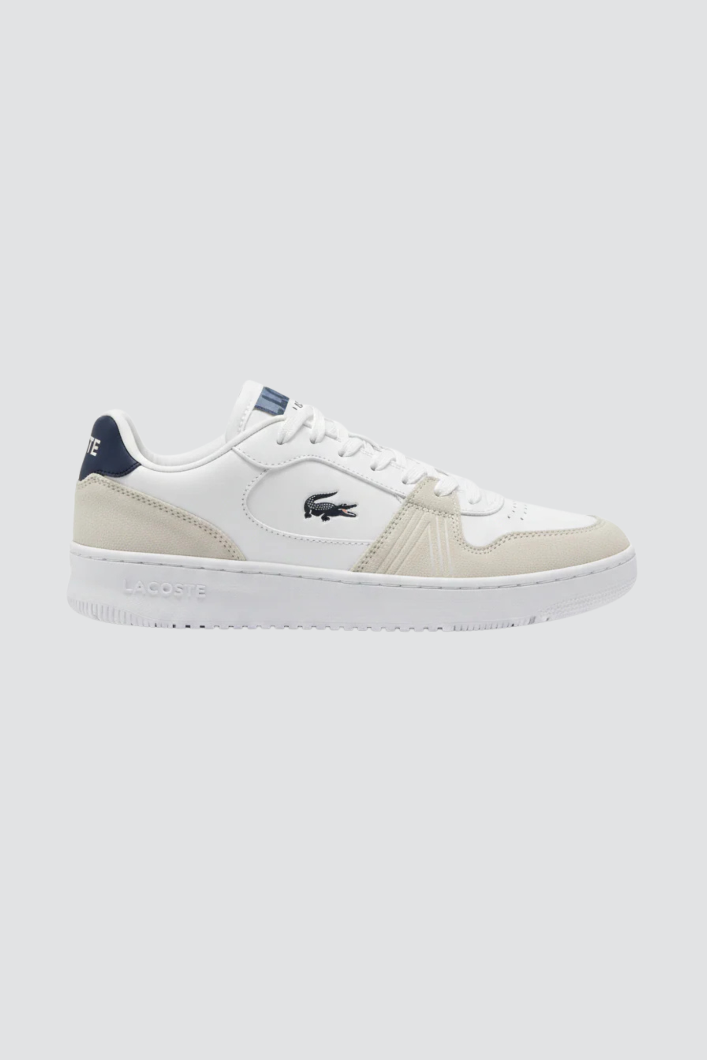 Sapatilhas L001 Brancas e Azuis Lacoste SS26