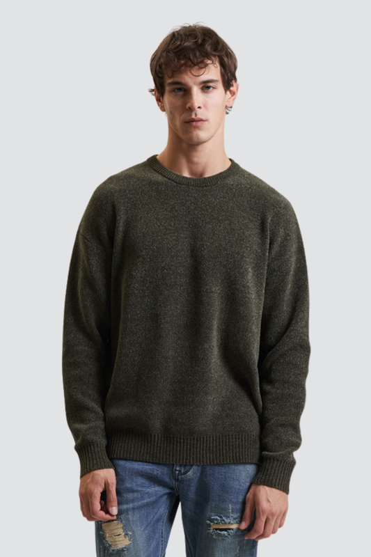 Camisola de Malha Verde Gianni Lupo FW25