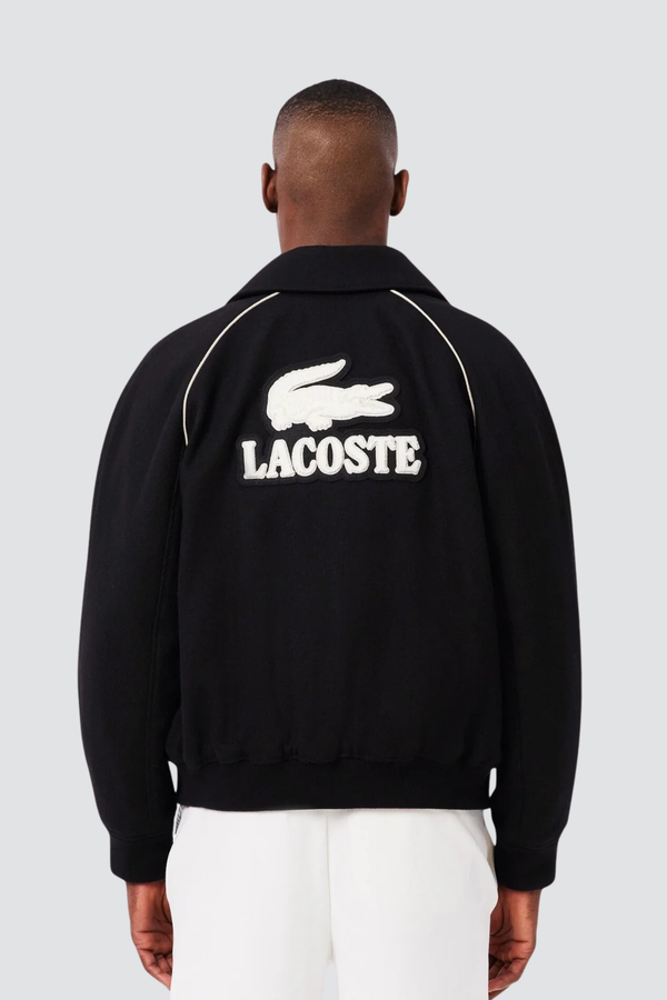 Casaco Preto Lacoste FW-25