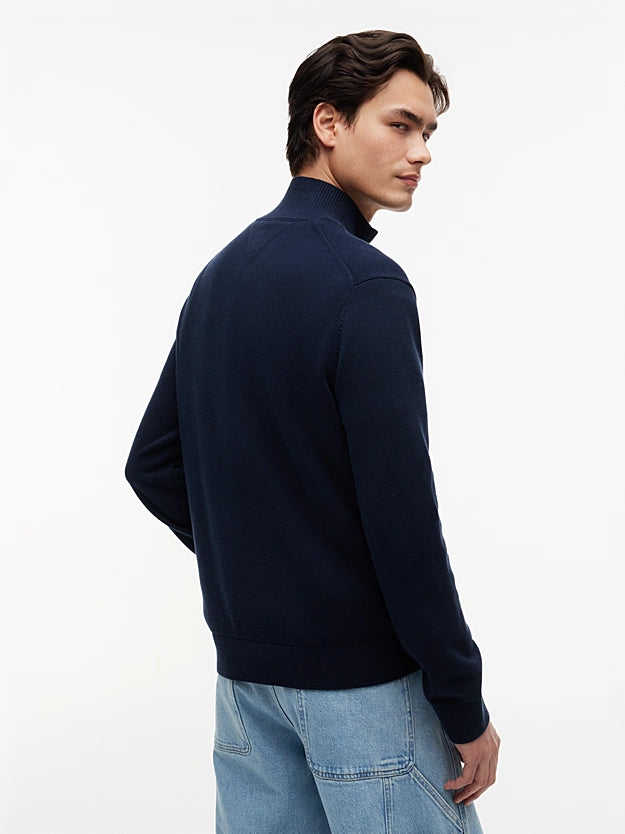 Camisola de Meio-Fecho Tommy Hilfiger Azul Tommy Hilfiger