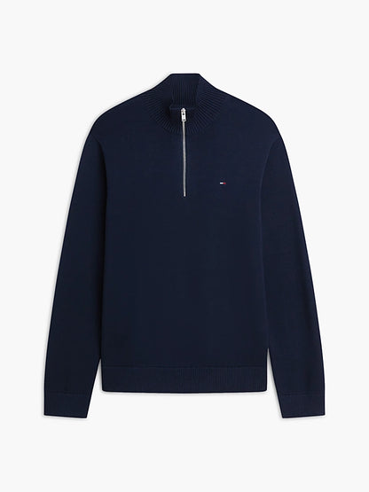 Camisola de Meio-Fecho Tommy Hilfiger Azul Tommy Hilfiger