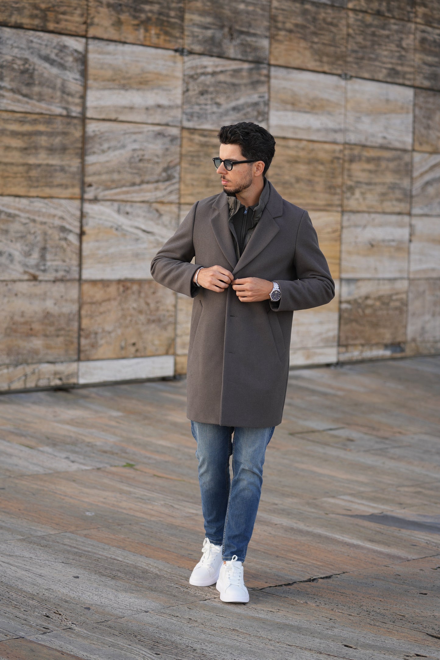 Sobretudo Verde Antony Morato FW25