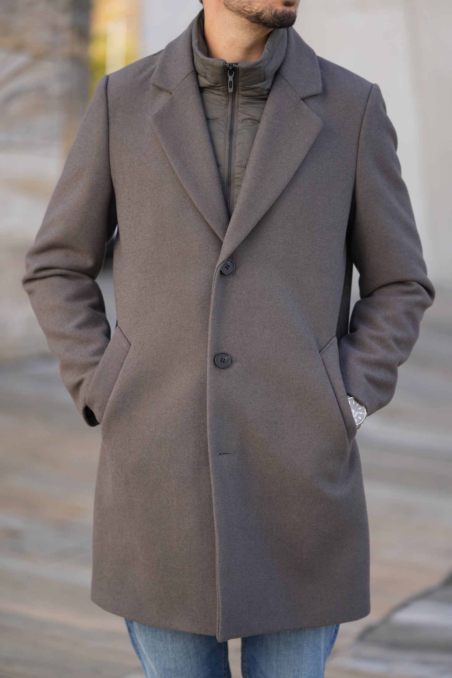 Sobretudo Verde Antony Morato FW25