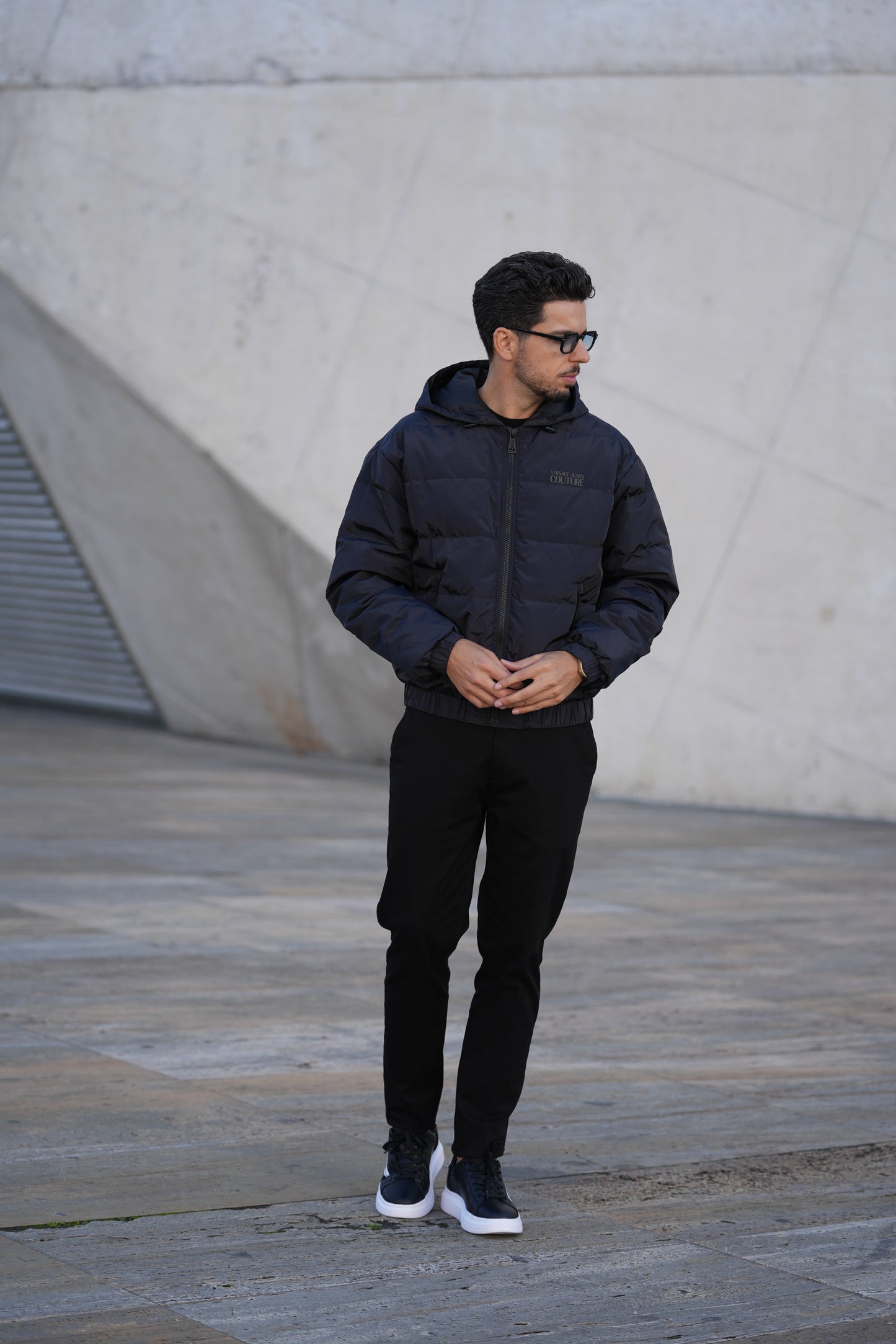 Casaco Preto Versace Jeans Couture FW-25