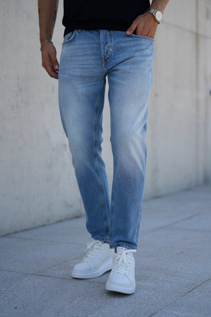 Calça de Ganga Clara Argon Antony Morato
