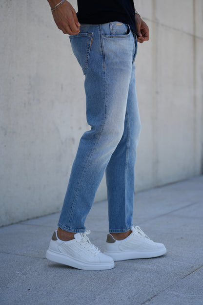 Calça de Ganga Clara Argon Antony Morato