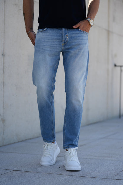 Calça de Ganga Clara Argon Antony Morato