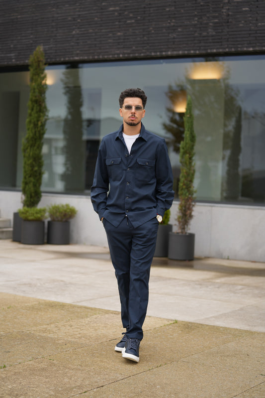 Calça Chino Azul Liu Jo FW25