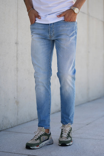 Calça de Ganga Clara Tapered LIU JO