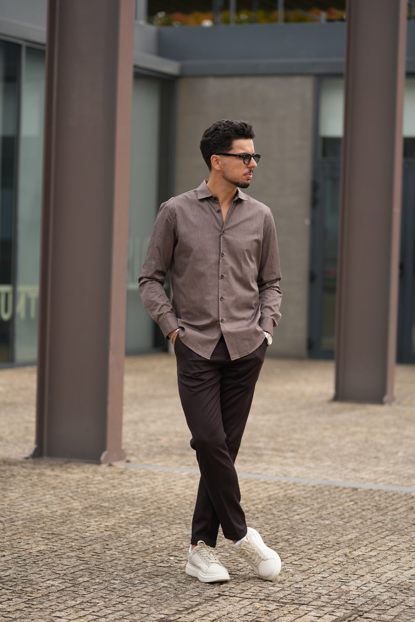 Camisa Castanha Imperial FW25