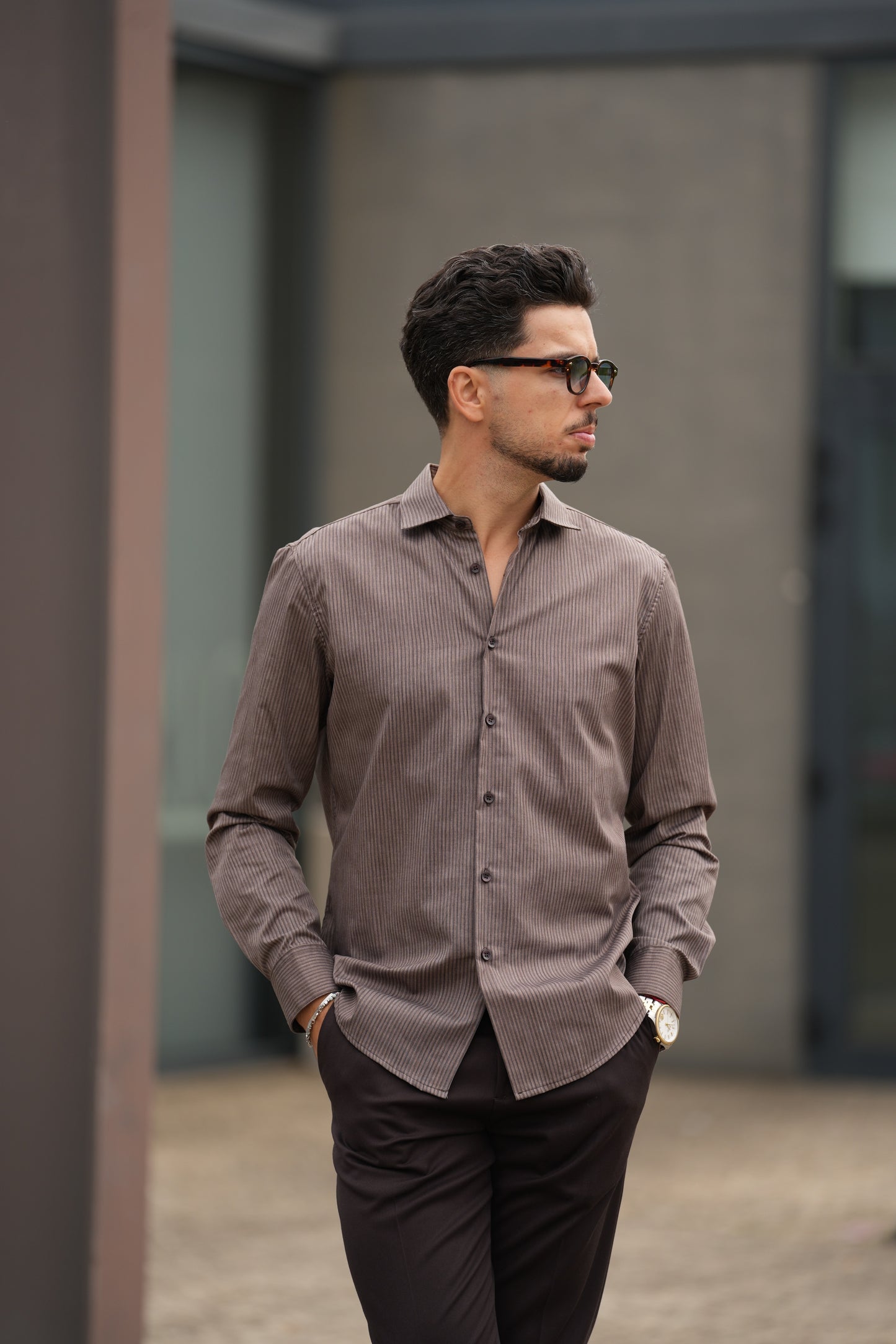 Camisa Castanha Imperial FW25