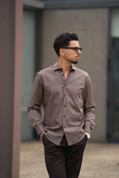 Camisa Castanha FW25 Imperial