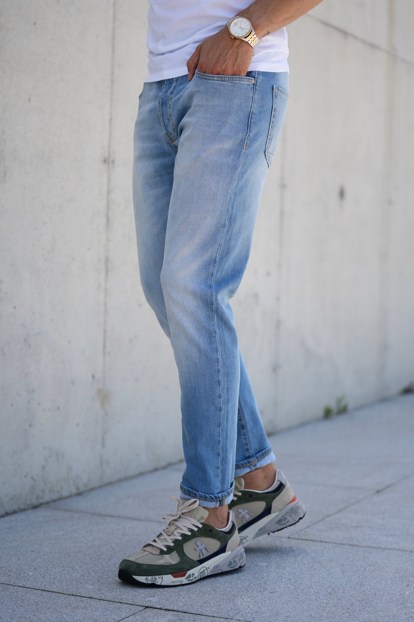 Calça de Ganga Clara Liu Jo SS26