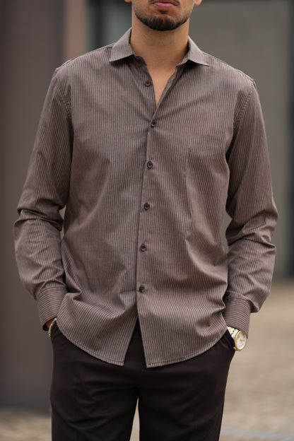 Camisa Castanha FW25 Imperial