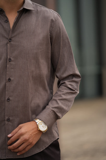 Camisa Castanha FW25 Imperial