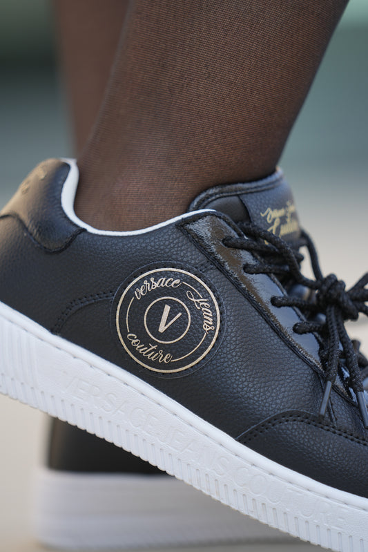 Sapatilhas Pretas Versace Jeans Couture FW25