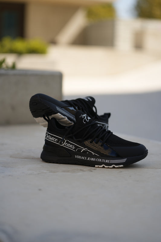 Sapatilhas Pretas Versace Jeans Couture FW25