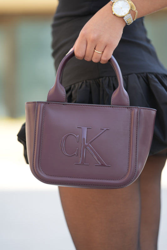 Mala Calvin Klein Bordô FW25