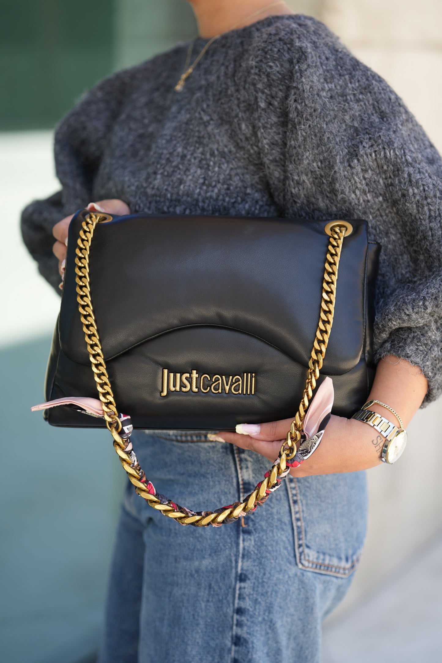 Mala Preta Just Cavalli FW25