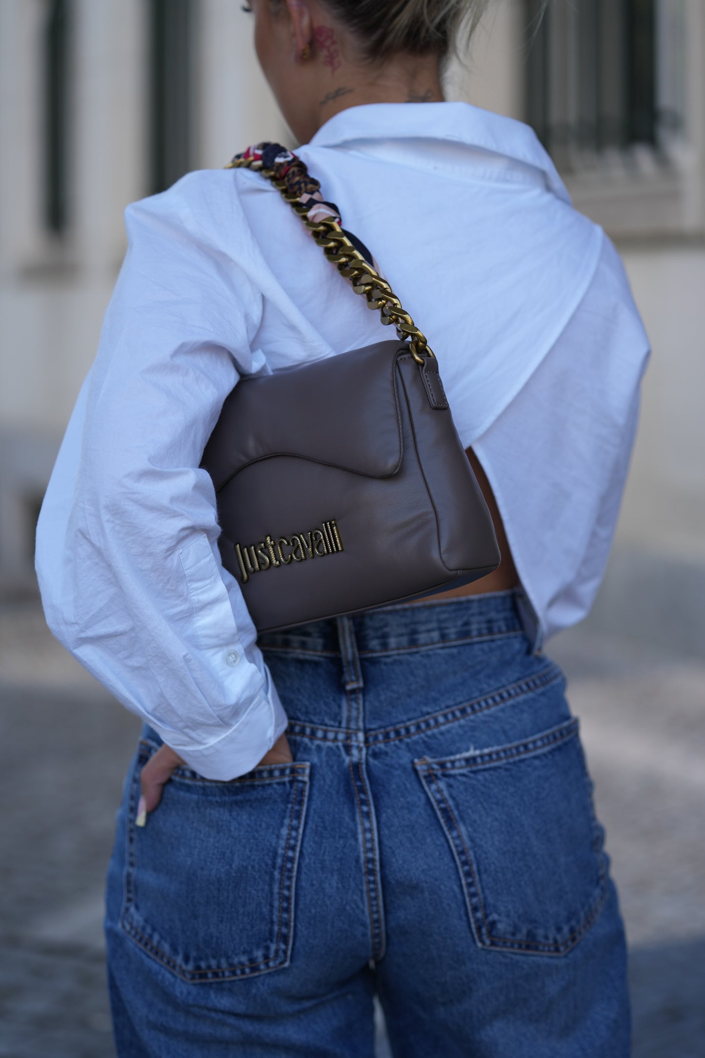 Mala Taupe Just Cavalli FW25