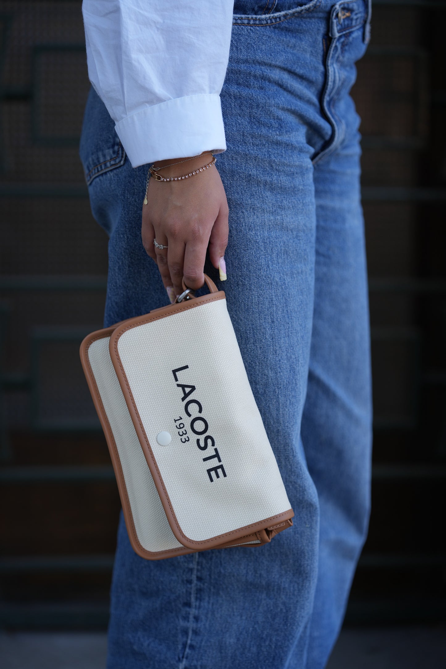 Bolsa Bege Lacoste SS25