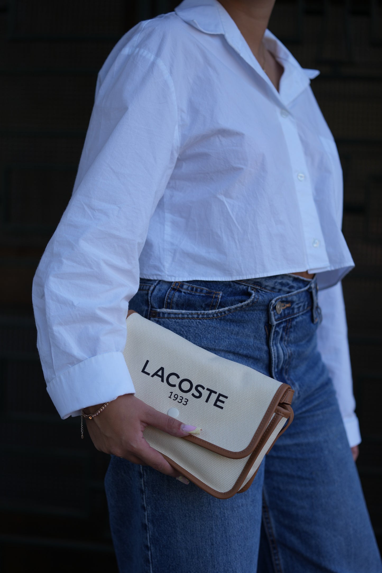Bolsa Bege Lacoste SS25