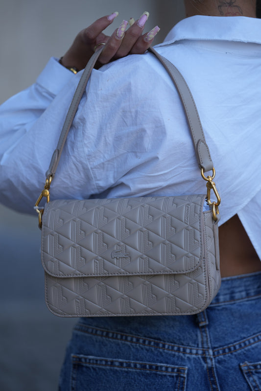 Bolsa Bege Lacoste FW25