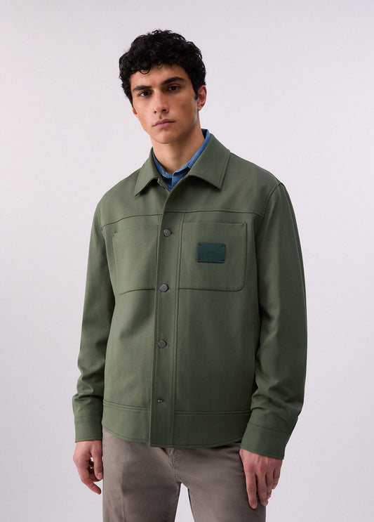 Sobrecamisa Verde Soft Touch