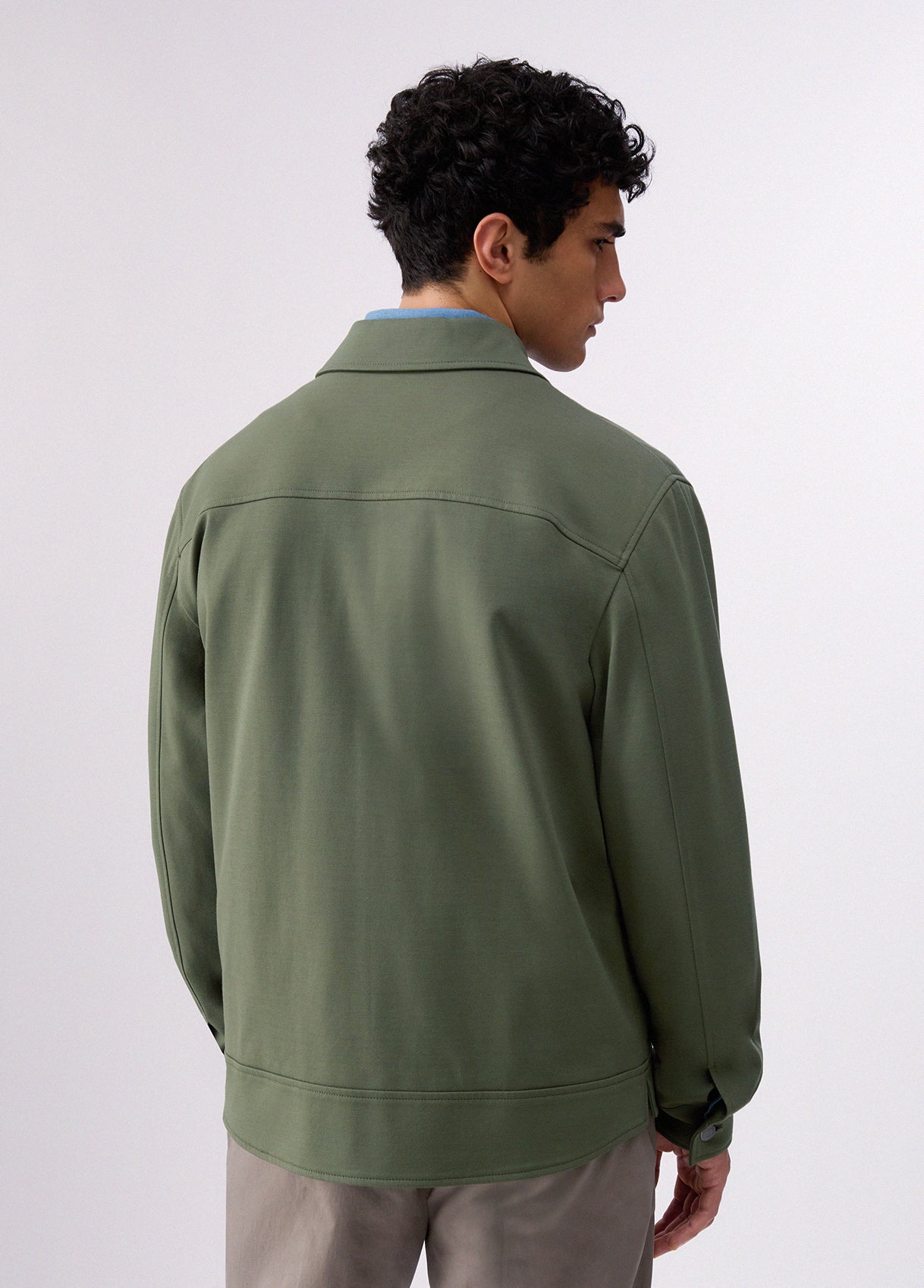 Sobrecamisa Verde Soft Touch