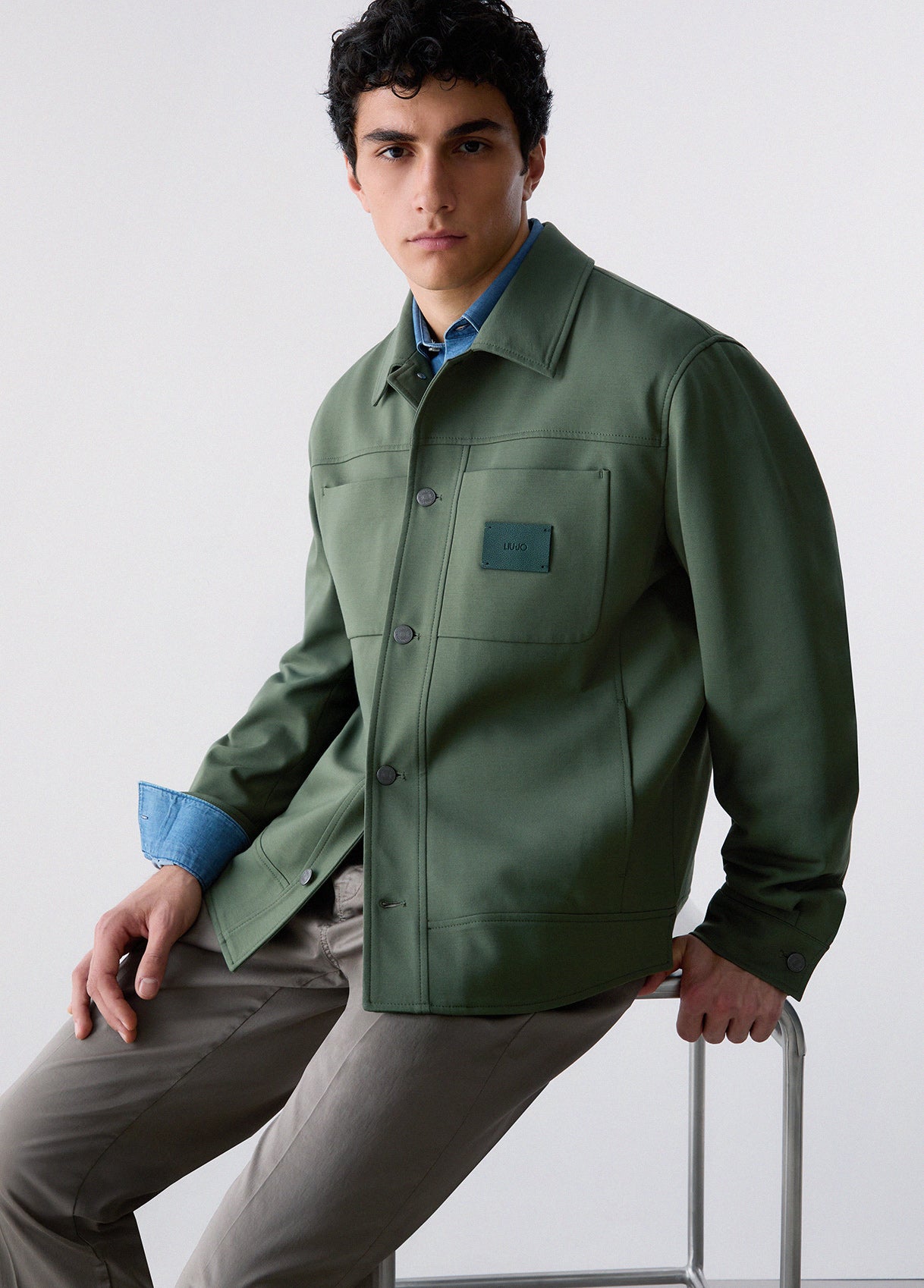 Sobrecamisa Verde Soft Touch