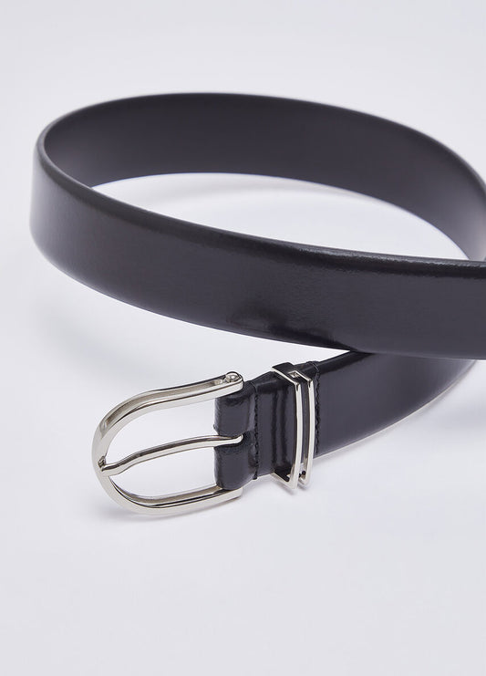 Cinto de Pele Preto