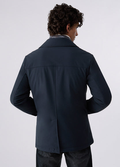 Casaco de Abotamento Duplo Calvin Klein Azul Calvin Klein