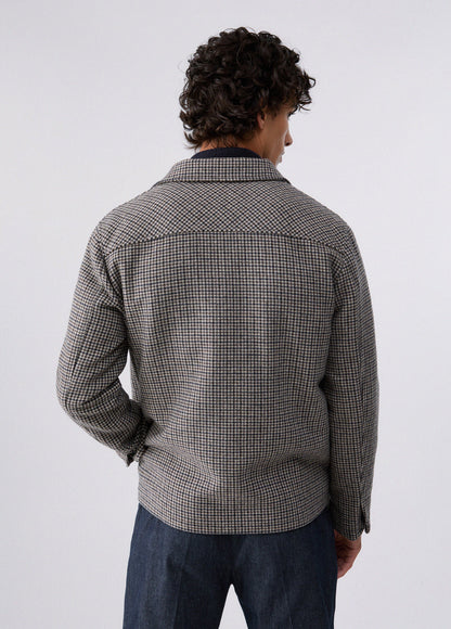 Sobrecamisa com Padrão Quadrangular Liu Jo Castanha LIU JO