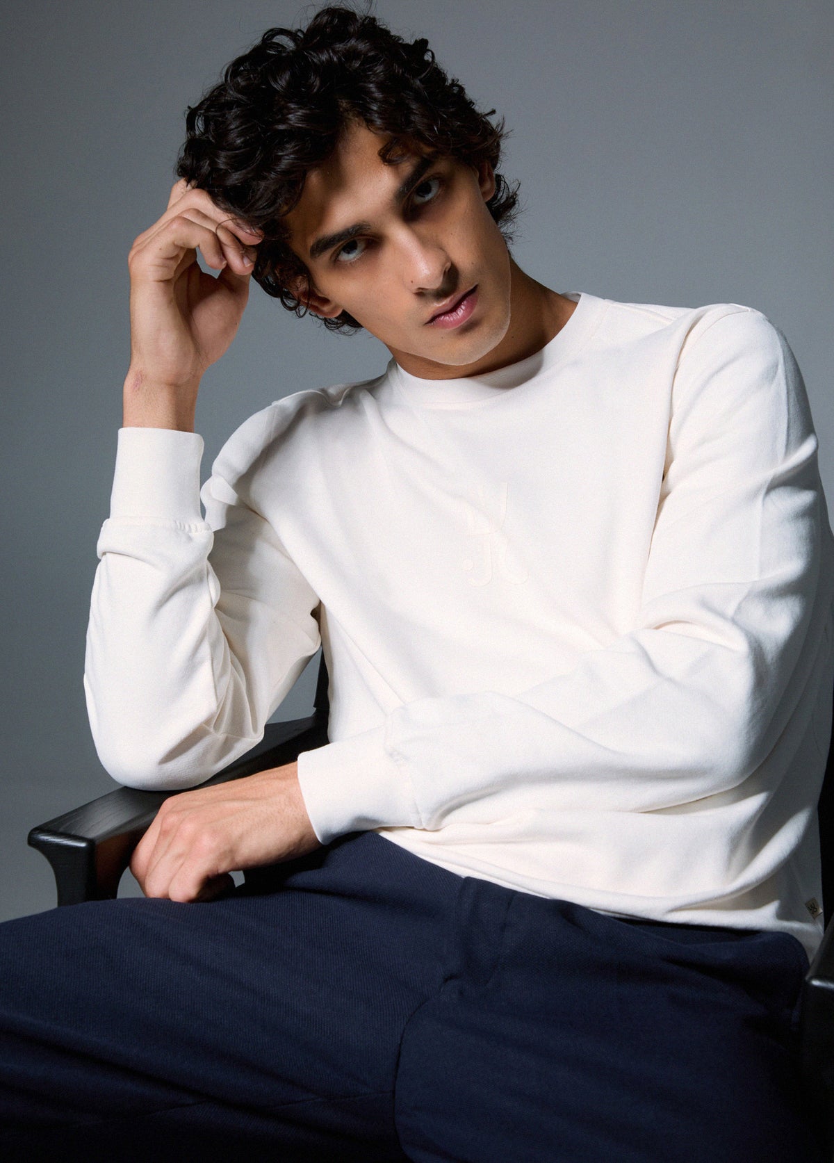 Sweatshirt Básica Liu Jo Branca LIU JO
