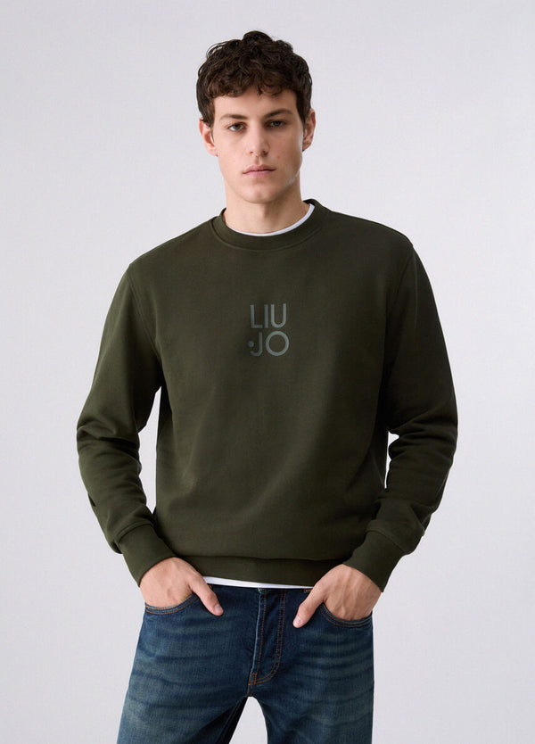 Sweatshirt Básica Liu Jo Verde