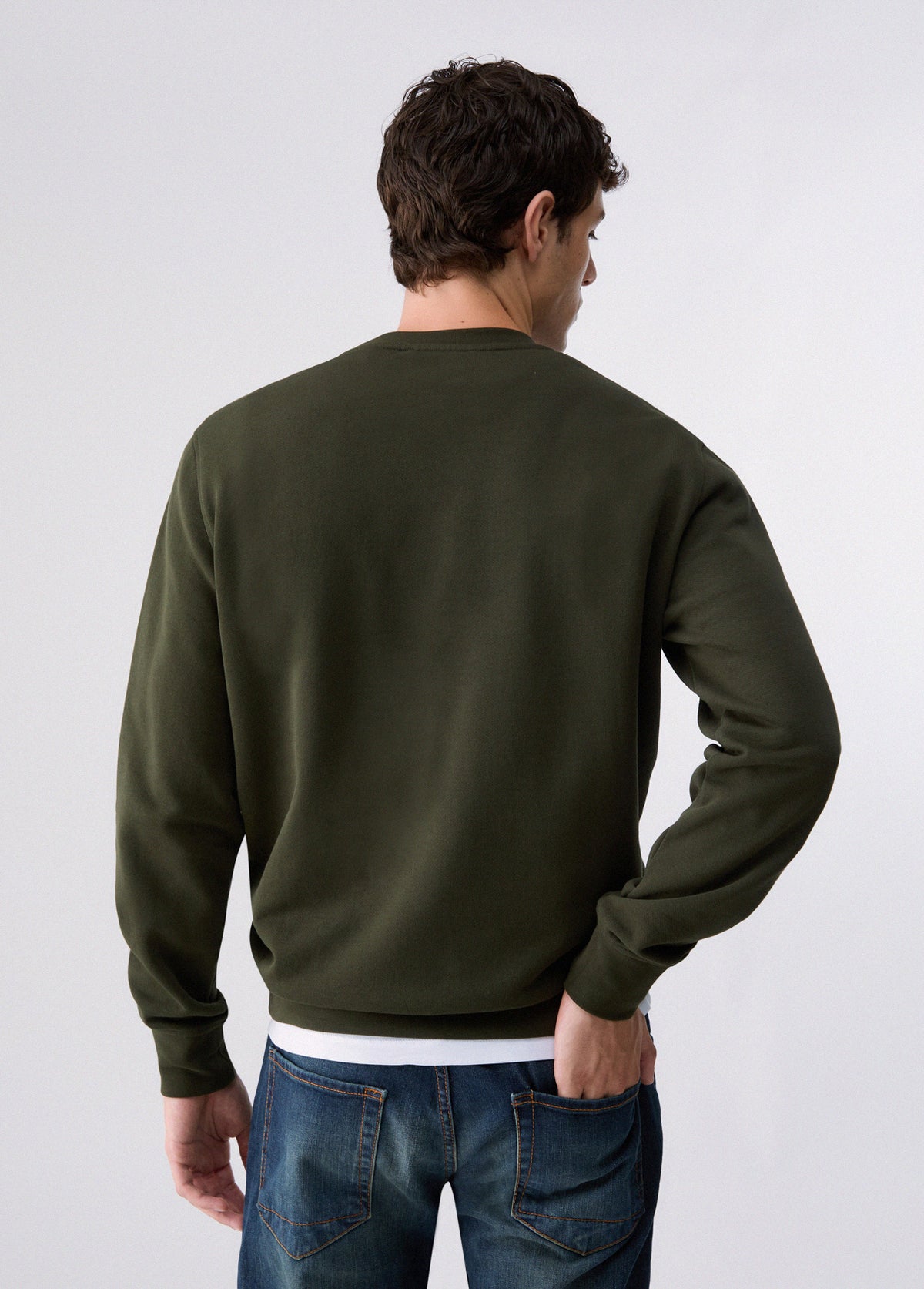 Sweatshirt Básica Liu Jo Verde LIU JO
