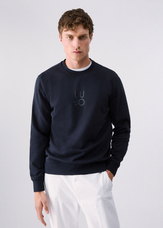 Sweatshirt Básica Liu Jo Azul LIU JO