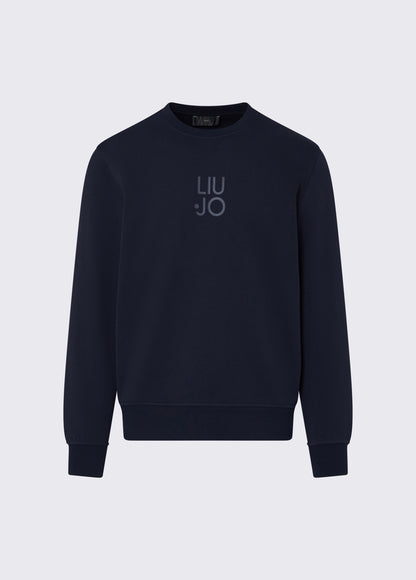 Sweatshirt Básica Liu Jo Azul LIU JO