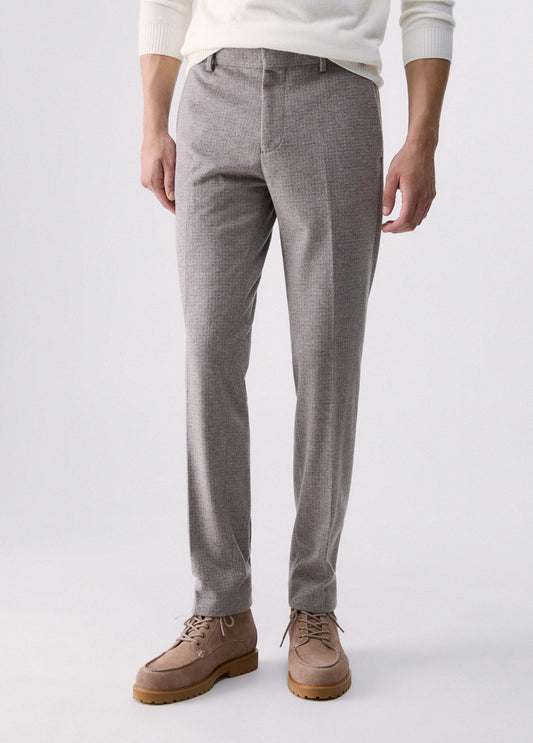 Calças de Lã Liu Jo Caqui Ovelha Negra Premium