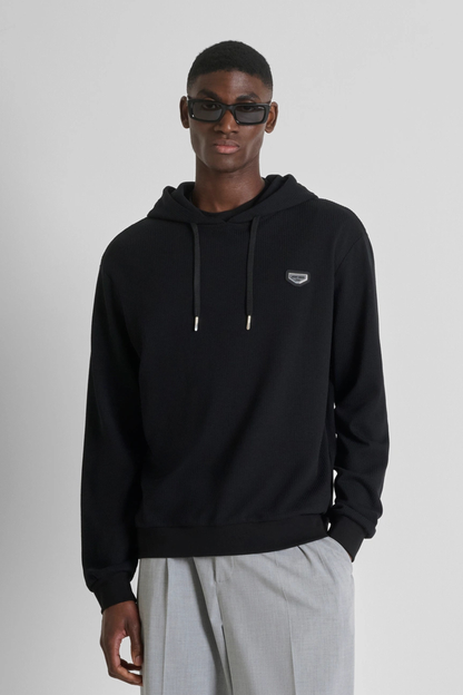 Sweat Preta Relaxed Fit Antony Morato