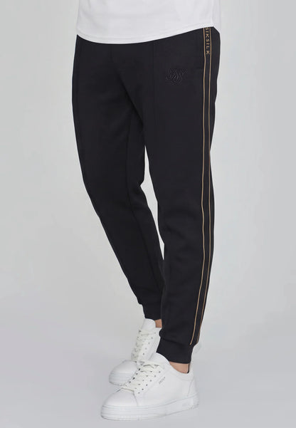 Fato de Treino Preto com Fita Lateral SikSilk